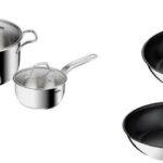 Tefal B864SA74 Intuition edénykészlet, 10 db + Tefal B817S255 Intuition serpenyőkészlet 20, 26 cm