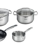Tefal G732SA55 Duetto+ edénykészlet, 10 db + Tefal G7194356 Duetto+ lábas + fedő, 18 cm
