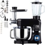 Ruhhy 25728 Konyhai robotgép, 6,2 l, 2000 W, melegítés és húsdaráló funkció, fekete