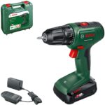 Bosch 06039D8003 EasyDrill 18 V-38 akkus fúró + koffer (1 × 2,0 Ah)