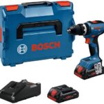 Bosch Professional 06019N3303 GSB 18V-65 akkus ütvefúró, L-BOXX (2 × 5 Ah)
