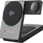 Verbatim Charge ‘n’ Go 3in1 Qi2 Power Bank 5000 mAh szürke