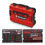 Einhell 49370515 E-Case Autós‑motoros dugókulcs készlet, 121 db